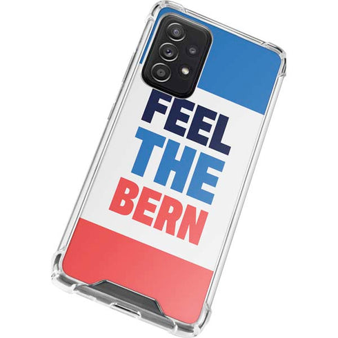 Feel The Bern Galaxy A72 5G Clear Case